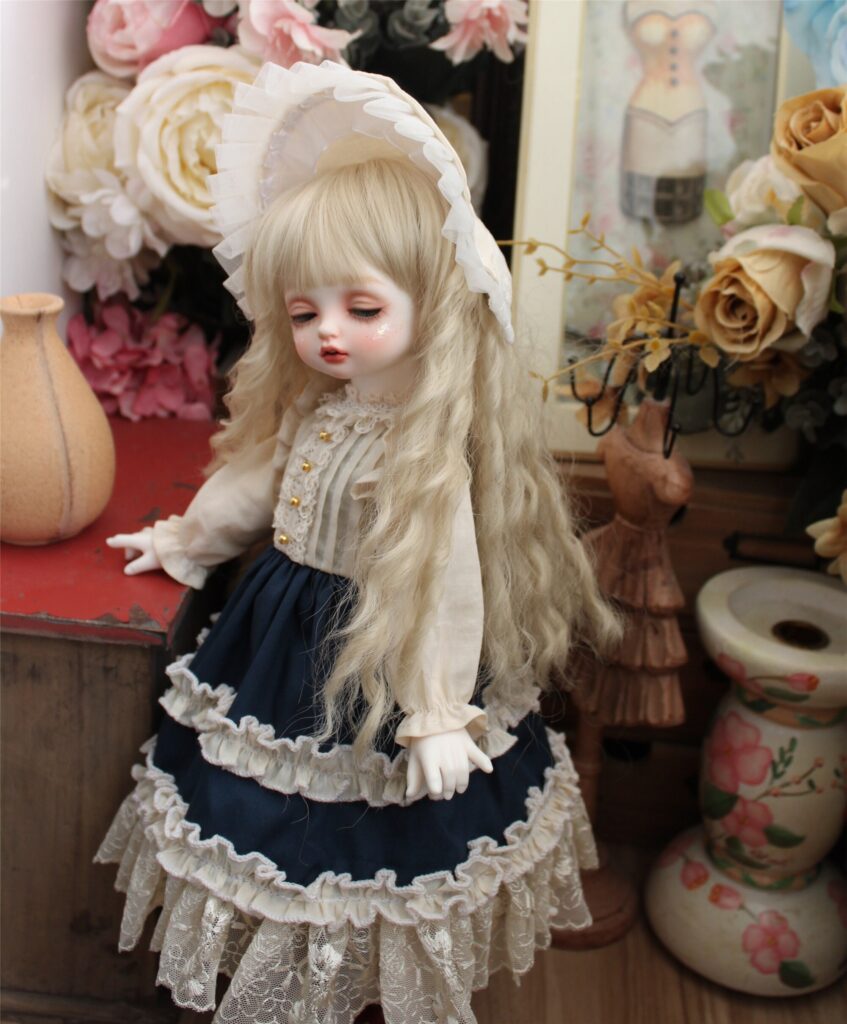 Fashion BJD Dress – Stylish Doll Outfit for 1/3, 1/4, 1/6 Dolls