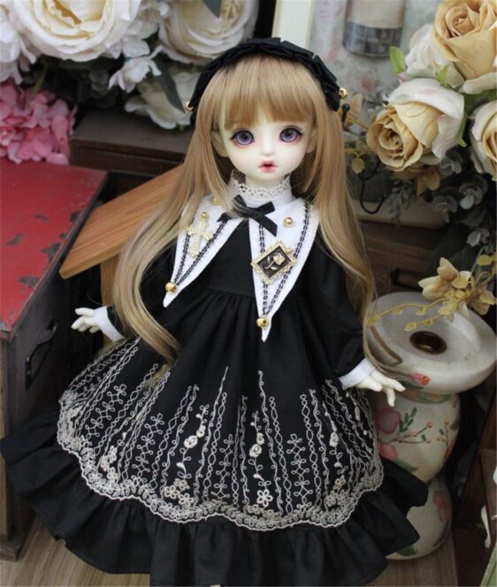 Fashion BJD Dress – Stylish Doll Outfit for 1/3, 1/4, 1/6 Bambole