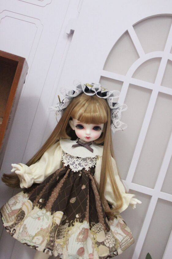 Fashion BJD Lolita Dress for 1/6 Yosd, 1/4 MSD, 1/3 SD Blythe dolls