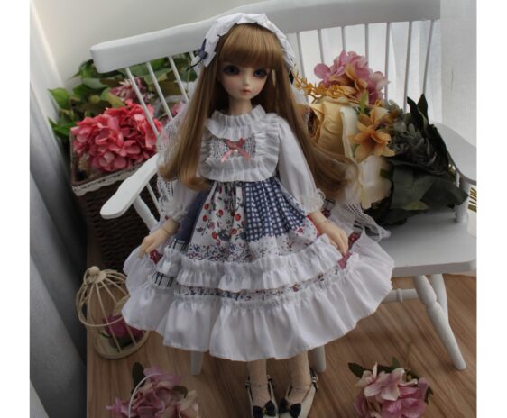 Fashion Doll Clothes BJD Dress 1/3 SD, 1/4 MSD, 1/6 Yosd, Blythe Doll Dress