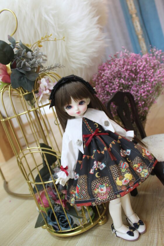 Fashion Doll Clothes BJD Dress 1/3 ايسس, 1/4 MSD, 1/6 Yosd, Blythe Doll Dress