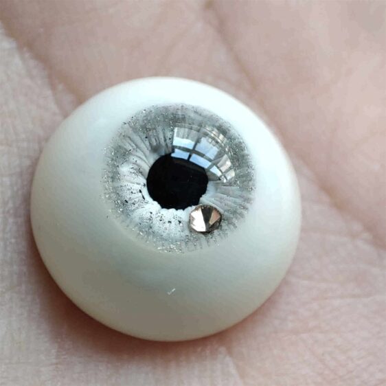 Frost Realistic BJD Doll Eyes - Handmade Resin Eyes for 1/3, 1/4, and 1/6 Dolls