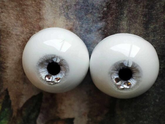 Frost Realistic BJD Doll Eyes - Handmade Resin Eyes for 1/3, 1/4, and 1/6 Dolls