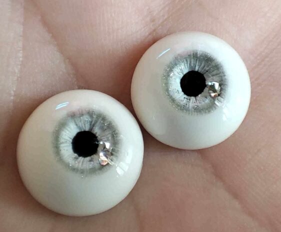 Frost Realistic BJD Doll Eyes - Handmade Resin Eyes for 1/3, 1/4, and 1/6 Dolls