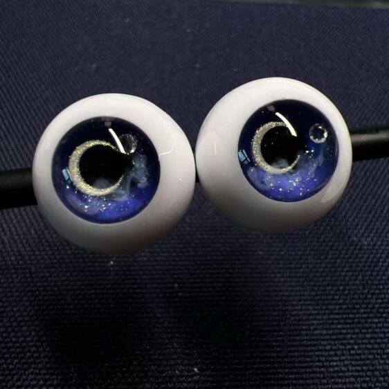 Hand-Painted Realistic Resin Eyes for BJD Dolls – 8mm to 24mm