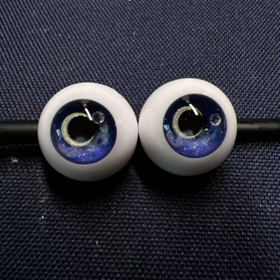 Hand-Painted Realistic Resin Eyes for BJD Dolls – 8mm to 24mm