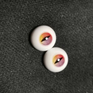 Handmade Beast Devil Pupil Resin Eyes for BJD Dolls – Customizable