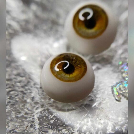 Handmade BJD Doll Eyes (8mm-24mm) Safety Craft Resin Eyes for 1/3, 1/4, 1/6 Dolls