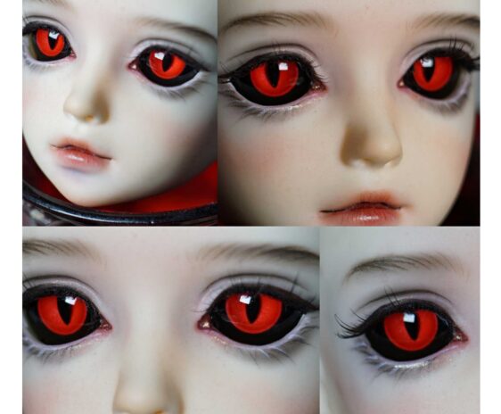 Handmade BJD Doll Eyes – Custom Resin Safety Eyes for 1/6, 1/4, 1/3 Dolls