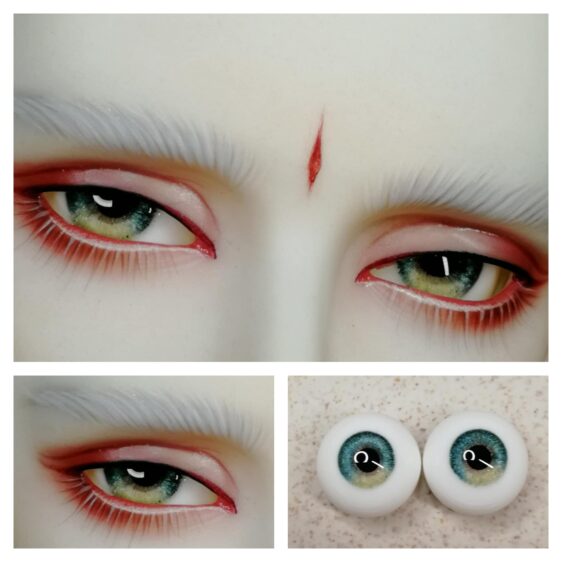 Handmade BJD Doll Eyes – Realistic Resin Craft Eyes for 12mm-22mm Dolls