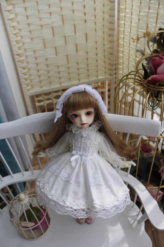 Handmade Lolita Dress for Blythe & BJD Dolls 1/6 1/4 1/3 SD Lolita Dress