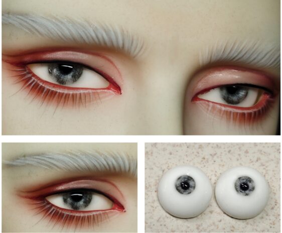 Handmade Realistic BJD Doll Eyes for 1/3, 1/4, 1/6 Dolls – Resin Craft Eyes