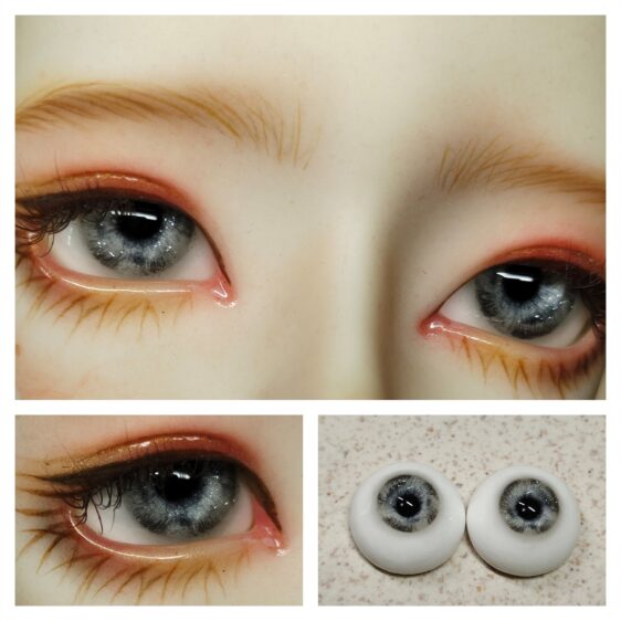 Handmade Realistic BJD Doll Eyes for 1/3, 1/4, 1/6 Dolls – Resin Craft Eyes