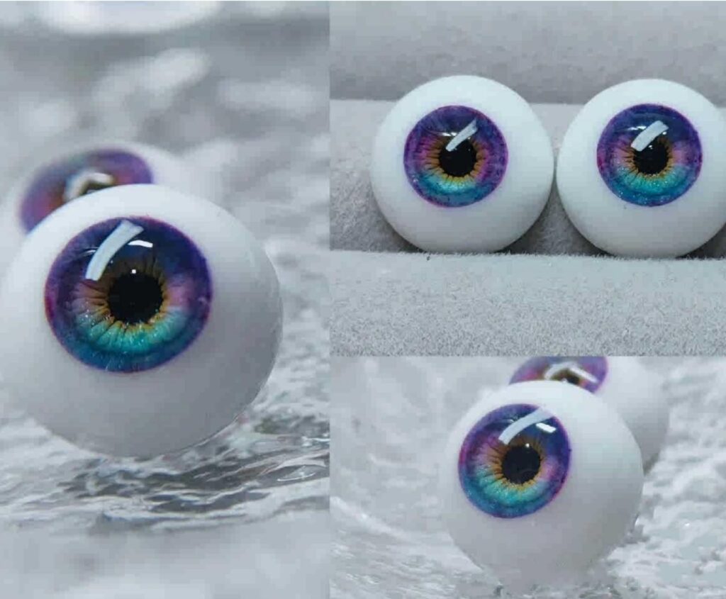 Handmade Realistic BJD Doll Eyes – Resin Eyes for 1/3, 1/4, 1/6 Dolls