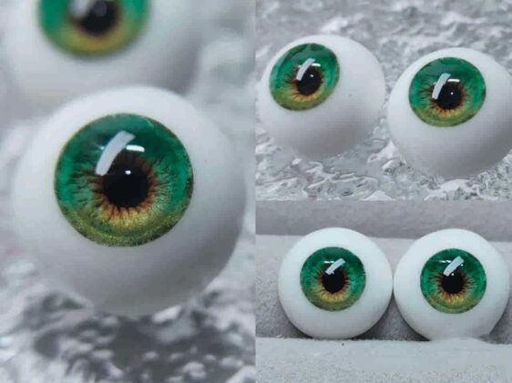 Handmade Realistic BJD Doll Eyes – Resin Eyes for 1/3, 1/4, 1/6 Dolls