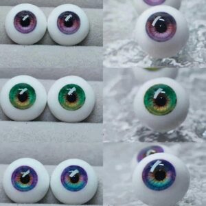 Handmade Realistic BJD Doll Eyes – Resin Eyes for 1/3, 1/4, 1/6 Dolls