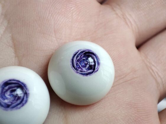 Handmade Realistic Doll Eyes – Small Iris Resin BJD Eyes for 1/3, 1/4, 1/6 دمى