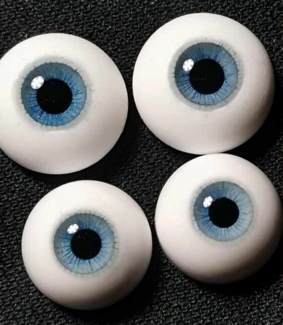 Handmade Realistic Resin Eyes for BJD Dolls – 10mm to 24mm Sizes