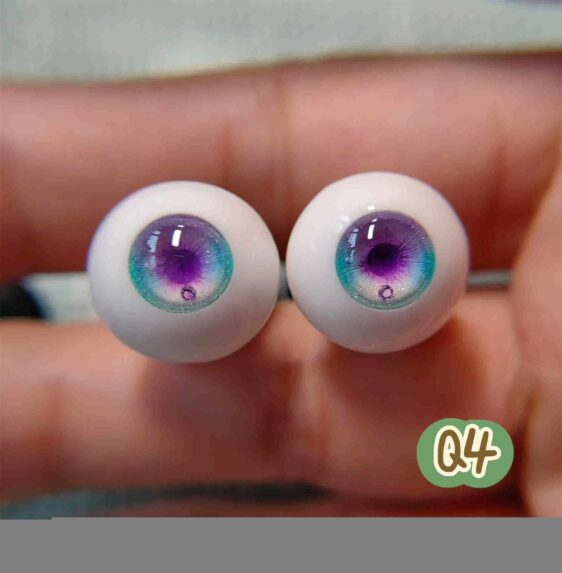 Handmade Resin BJD Doll Eyes – 8 Colors & Custom Sizes (8mm-24mm)