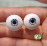 Handmade Resin BJD Doll Eyes – 8 Colors & Custom Sizes (8mm-24mm)