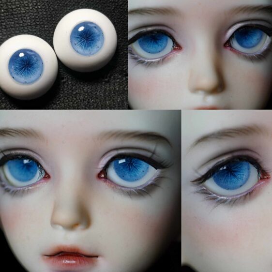 Handmade Resin Doll Eyes for BJD Dolls – Safety Toy Eyes (8mm-24mm)