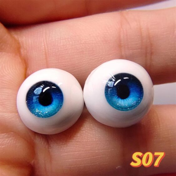 Handmade Resin Doll Eyes for BJD & Reborn Dolls | Realistic Craft Eyes (8mm - 24mm)