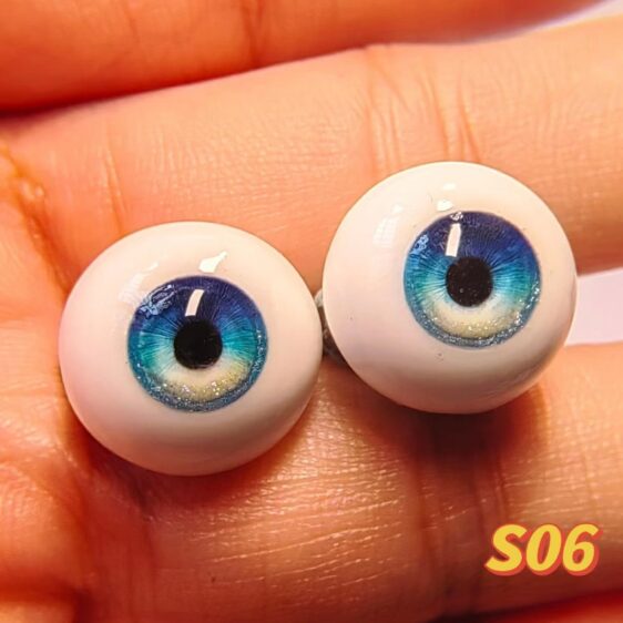 Handmade Resin Doll Eyes for BJD & Reborn Dolls | Realistic Craft Eyes (8mm - 24mm)