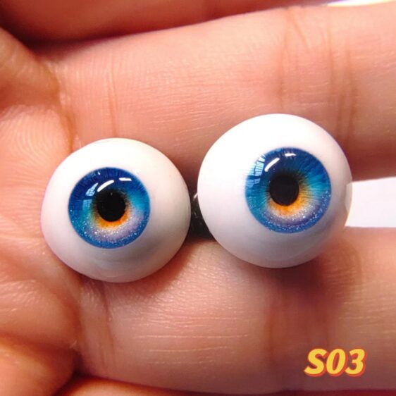 Handmade Resin Doll Eyes for BJD & Reborn Dolls | Realistic Craft Eyes (8mm - 24mm)