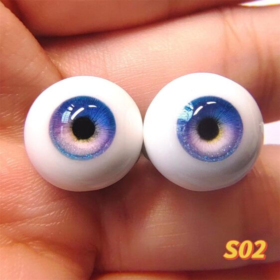 Handmade Resin Doll Eyes for BJD & Reborn Dolls | Realistic Craft Eyes (8mm - 24mm)