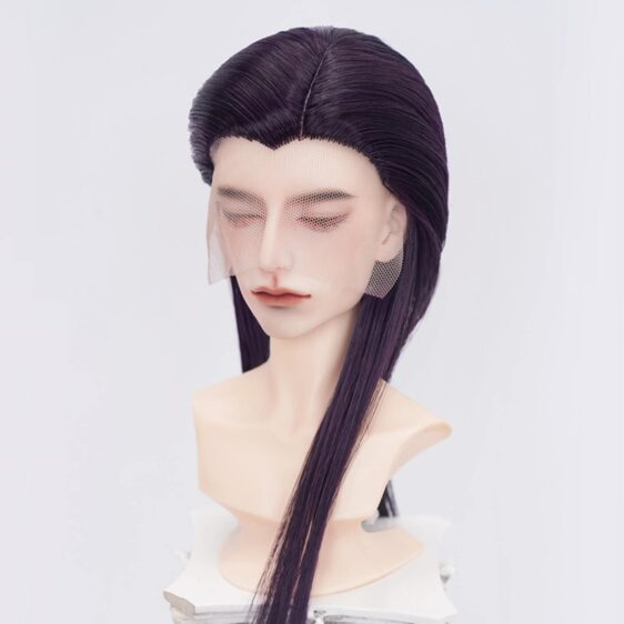 Heat-Resistant Long Straight BJD Wig – 1/3, 1/4, 1/6 Sizes