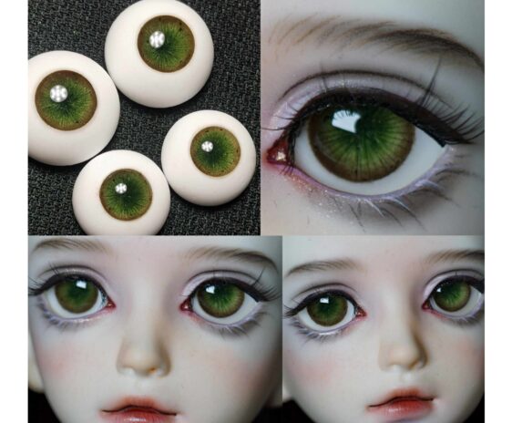 Realistic Resin Eyes for BJD Dolls (8mm - 24مم) - Image 2