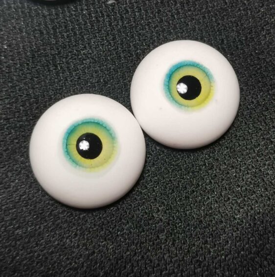 Realistic Resin Doll Eyes for BJD Doll Accessories (10mm-24mm) - Image 2