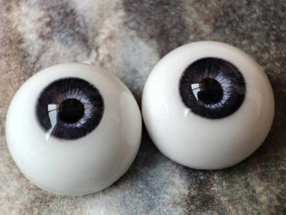 Realistic Resin BJD Doll Eyes – Customizable Safety Eyes for 1/3, 1/4, 1/6 Dolls (10mm to 24mm)