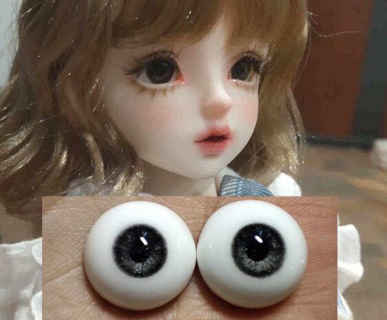 BJD Mysterious Darkness Realistic Doll Eyes – Resin Eyes for 1/3, 1/4, 1/6 BJDs - Image 3