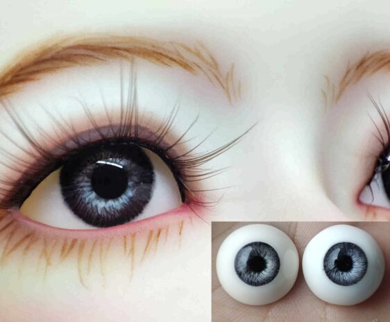 Realistic Resin BJD Doll Eyes – Customizable Safety Eyes for 1/3, 1/4, 1/6 Dolls (10mm to 24mm) - Image 2