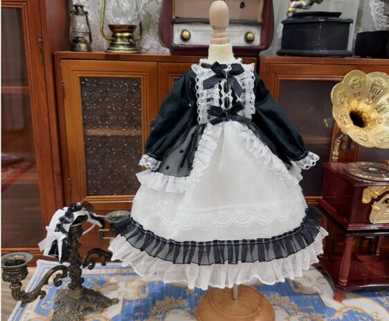 Vintage Princess BJD Skirt Dress for 1/3, 1/4, E 1/6 Bambole