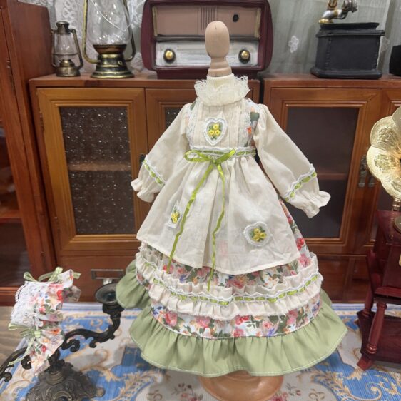 Princess Lolita Dress with Hairband for 1/3, 1/4, そして 1/6 BJD Blythe Dolls - Image 8