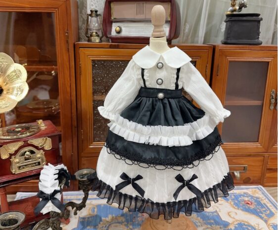 1/3 1/4 1/6 BJD Lolita Dress for Blythe, Smart Doll, إم إس دي, Minifee Dolls