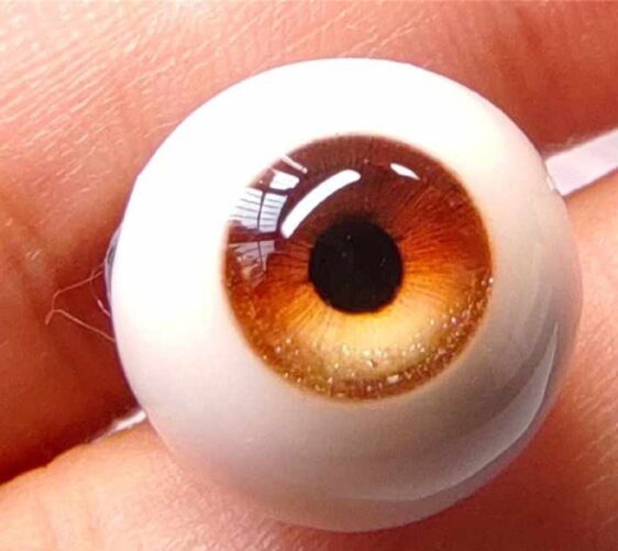 Realistic Doll Eyes | Custom Resin Eyes for BJD Dolls | Sizes 8mm-24mm - Image 2