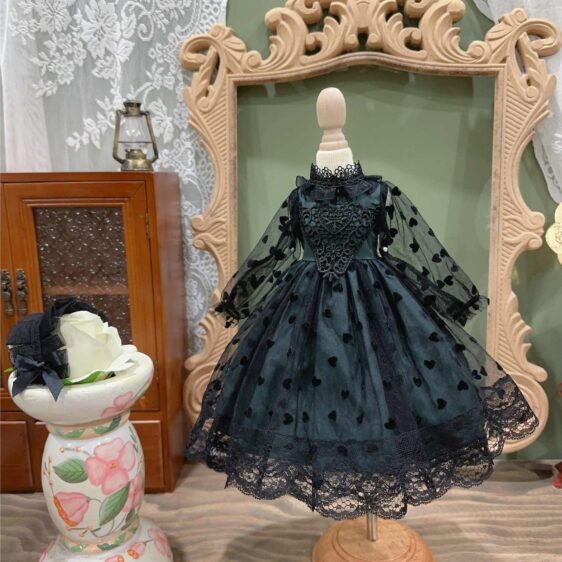 For 1/6 1/4 1/3 Blythe Sweet Floral BJD Dress with Headband - Image 7