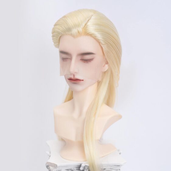 Heat-Resistant Long Straight BJD Wig – 1/3, 1/4, 1/6 Sizes - Image 4