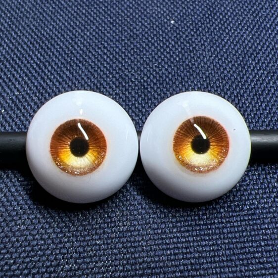 Realistic Doll Eyes | Custom Resin Eyes for BJD Dolls | Sizes 8mm-24mm - Image 5