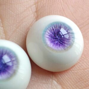 Lavender Purple Realistic Doll Eyes/ Realisitic Eyes/Resin Eyes for 1/3 1/4 1/6 BJD Eyes 10mm 12mm 14mm 16mm 18mm 20mm 22mm