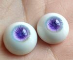 Lavender Purple Realistic Doll Eyes/ Realisitic Eyes/Resin Eyes for 1/3 1/4 1/6 BJD Eyes 10mm 12mm 14mm 16mm 18mm 20mm 22mm