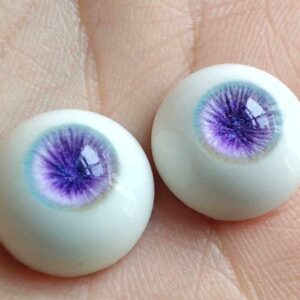 Lavender Purple Realistic Doll Eyes/ Realisitic Eyes/Resin Eyes for 1/3 1/4 1/6 BJD Eyes 10mm 12mm 14mm 16mm 18mm 20mm 22mm