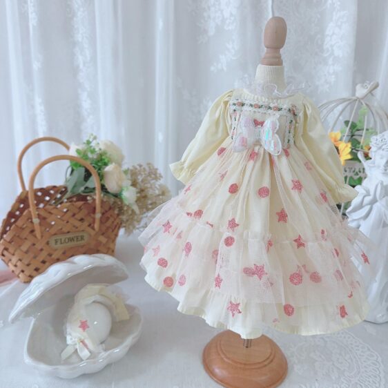 Lolita BJD Dress – Fashion Doll Clothes for 1/3, 1/4, 1/6, MSD, MDD, Blythe Dolls