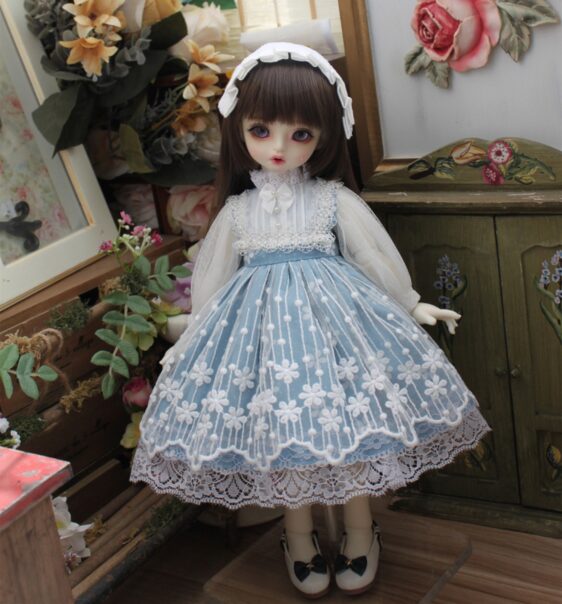 Lolita BJD Dress – Fashion Doll Clothes for 1/3, 1/4, 1/6, MSD, MDD, Blythe Dolls