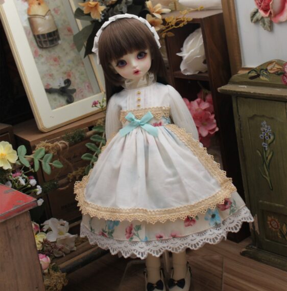 Lolita BJD Dress – Fashion Doll Clothes for 1/3, 1/4, 1/6, MSD, MDD, Blythe Dolls