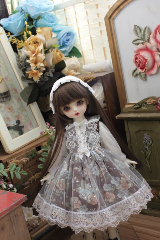 Lolita BJD Dress – Fashion Doll Clothes for 1/3, 1/4, 1/6, MSD, MDD, Blythe Dolls