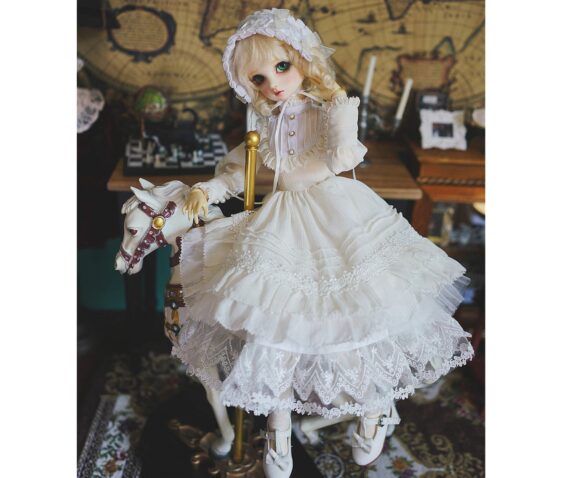 Lolita Dress for 1/6, 1/4, & 1/3 BJD Dolls